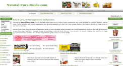 Desktop Screenshot of natural-cure-guide.com